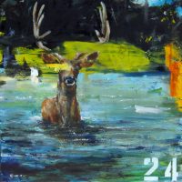 Permanent Fleeting Moments
Brian Boner 
24" x 24"
oil on canvas
$825