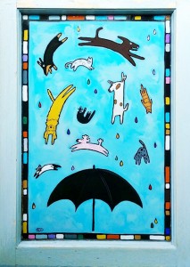 The Black Umbrella (Raining Cats & Dogs)