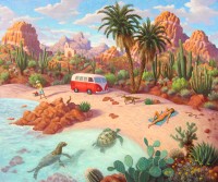 Our Private Baja
Stephen Morath
30" x 36"
acrylic on canvas
$3900