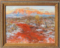 Early Mountain Light 
James Swanson
26" x 29.5" 
oil on panel
$1600