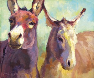 Sonny & Cher 20" x 24" by Sarah Webber