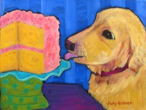 Should I??? 9" x 12"  Judy Feldman