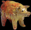Orange Piggly II,  Kari Rives