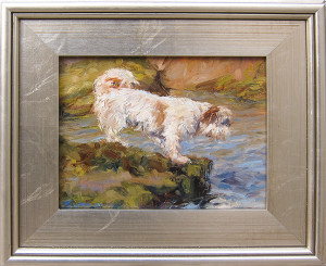 White Dog on the Shore,  James Swanson