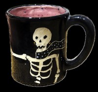 Skeleton Boquet Mug