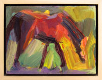 Red Flash
Dana Hooper
7" x 9"
Oil on canvas 
$500