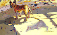 Studio Dog II
Ka Fisher 
37" x 60"
oil on canvas
$4500