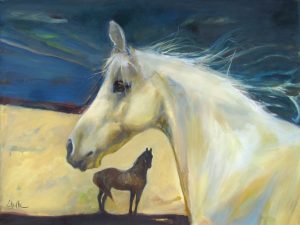 Soliloquy by Chaille Trevor 30" x 40"
