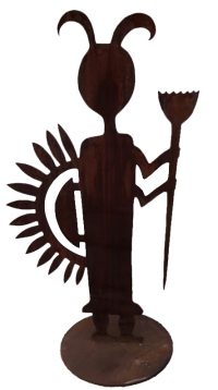 Anasazi Farmer
Doug Weigel
72" x 40"
patina, steel
$2900