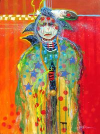 Walks with the Ravens by Jim Nelson 24" x 18"