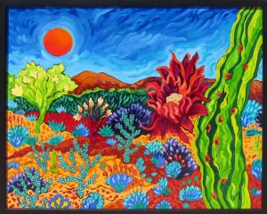Under a Summer Moon by Cathy Carey 25" x 31"