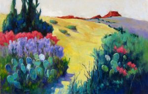 Golden Hills by Frances Dodd 30" x 48"