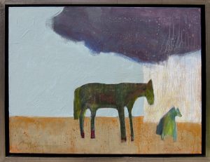 Welcomed Rain by Peggy McGivern 22.25" x 26.25"