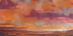 1010 - Albert Scharf 24" x 48" oil on canvas