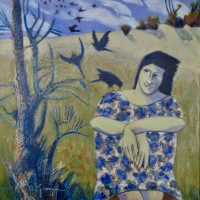 A Lighthearted Conversation
Peggy McGivern
24" x 24"
acrylic on canvas
$3200