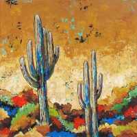 Sonoran Sundays II
Diane F Barbee
14" x 14"
acrylic on canvas
$450