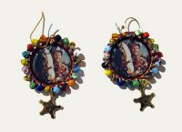 Roy Rogers w/ Beads & Badge Earrings #1199
Kathryn Blackmun
$36