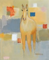 Palomino
Brenda Bredvik 
60" x 48"
oil on canvas
$7200