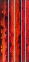Red Fades 1-5
Robert Charon
60" x 27"
mixed media on panel
$3600