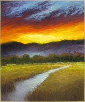 Big Sky Sunset
Jeff Cochran
58" x 48"
oil on panel
$6500
