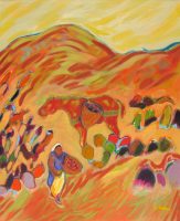 Cactus Picking
Ka Fisher
64" x 52"
oil on canvas
$7500