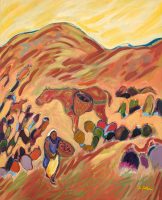 Cactus Picking
Ka Fisher
64" x 52"
oil on canvas
$7500