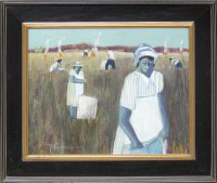 Burning off Sugarcane
Peggy McGivern
22.25" x 26.25"
acrylic on canvas
$2000