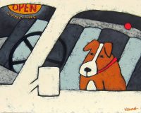 Waiting
Jaime Ellsworth 
16" x 20"
acrylic on canvas
$1200