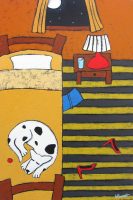 Goodnight Dog
Jaime Ellsworth
30" x 20"
acrylic on canvas
$1700