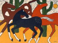 Runners
Jaime Ellsworth
30" x 40"
acrylic on canvas
$2700