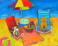 Beach Bums
Judy Feldman
11" x 14"
oil on panel
$390