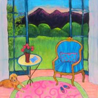 The Pink Rug
Judy Feldman
24" x 24"
oil on canvas
$1250
