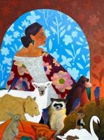 Menagerie
Lance Green
40" x 30"
acrylic on canvas
$2800