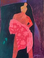 Muse in Kimono
Lance Green
24" x 18"
acrylic on canvas
$1200