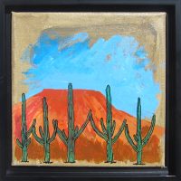 Saguaros
Ryan Hale
8" x 8"
acrylic on canvas
$215