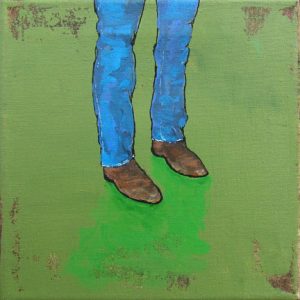 Cowboy in the Grass  by Ryan Hale