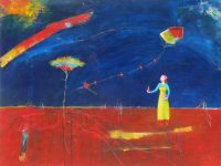 Magic Kite
Ana Marini-Genzon
30" x 40"
acrylic and mixed media on canvas
$1950