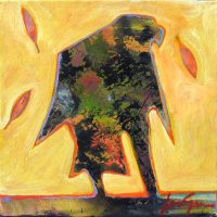 Hawk Omen
Lance Green
12" x 12"
acrylic on canvas
$525