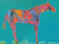 Horse of Many Colors
Lance Green
30" x 40"
acrylic on canvas
$2800