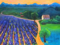 Lavender Fields of Provence
Judy Feldman
36" x 48"
oil on canvas
$3100