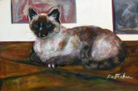 Blue The Cat
Ka Fisher
24" x 36"
acrylic on canvas
$1550