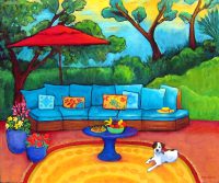 Indy's Sweet Afternoon
Judy Feldman
30" x 36"
oil on canvas
$2300