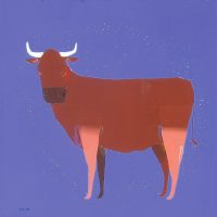 Taurus, You're a Star
Trevor Mikula
24" x 24"
acrylic on canvas
$1200