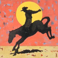 Sunset Ride
Ryan Hale
24" x 24"
acrylic on canvas
$690