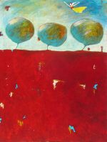 Silent Messenger
Ana Marini-Genzon
40" x 30"
acrylic and mixed media on canvas
$1950