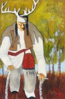 Deer Dancer
Peggy McGivern
36" x 24"
acrylic on canvas
$3700