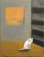 White Cat
Monika Rossa
14" x 11"
oil on canvas
$450