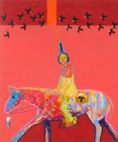 Dance with the Yellow Heads
Jim Nelson
24" x 20"
acrylic on panel
$2175