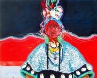 Buffalo Woman
Jim Nelson
16" x 20"
acrylic on canvas
$1450