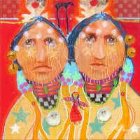 Sisters
Jim Nelson
12" x 12"
acrylic on canvas
$725